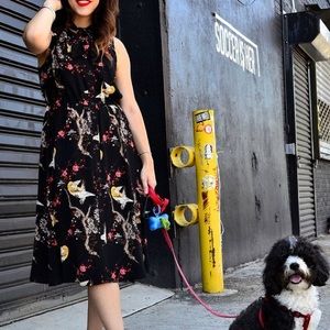 NWT HIGHLINE COLLECTIVE Black button down dress